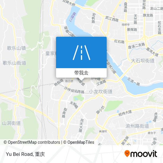 Yu Bei Road地图
