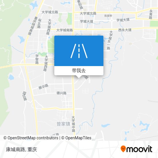康城南路地图