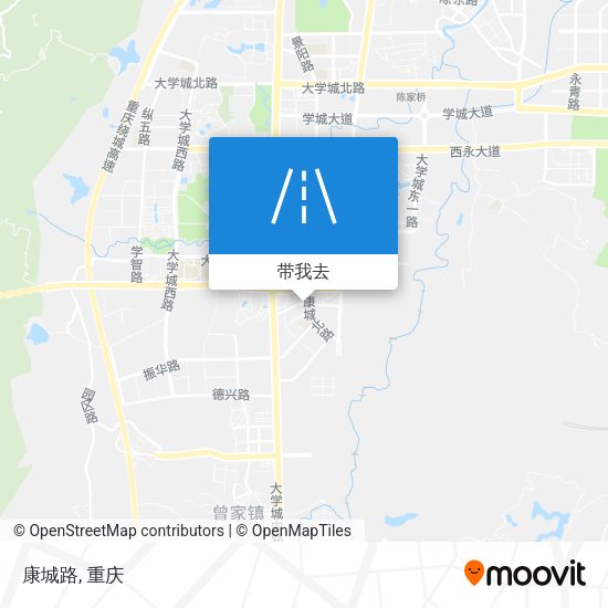 康城路地图