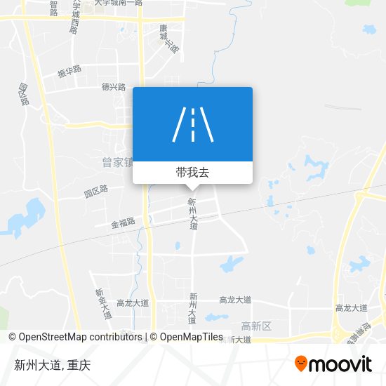 新州大道地图