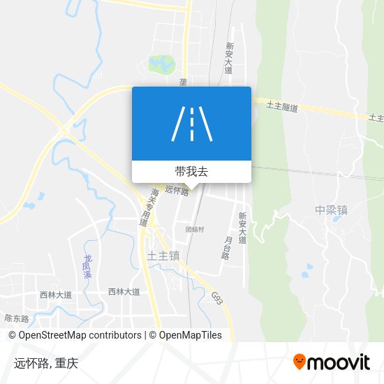 远怀路地图