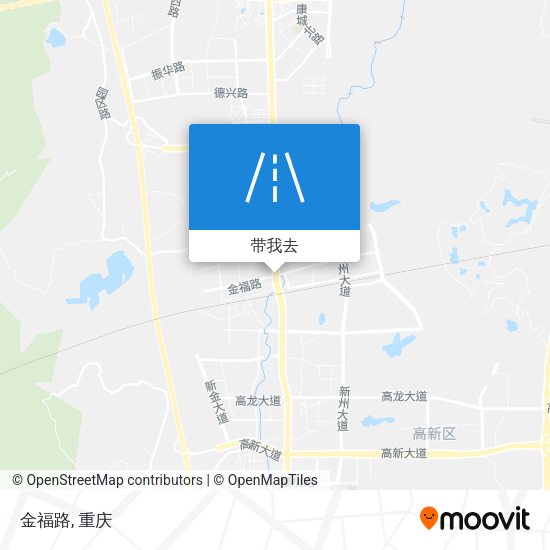 金福路地图