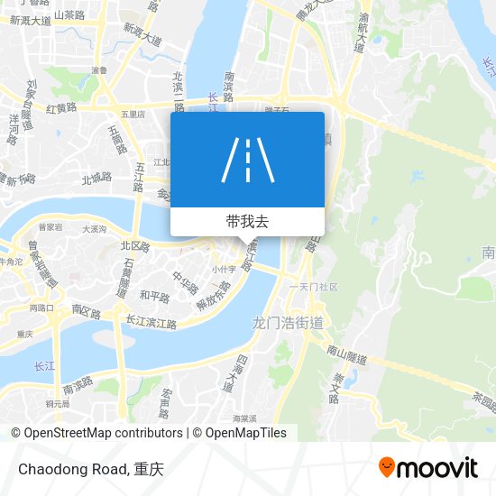 Chaodong Road地图