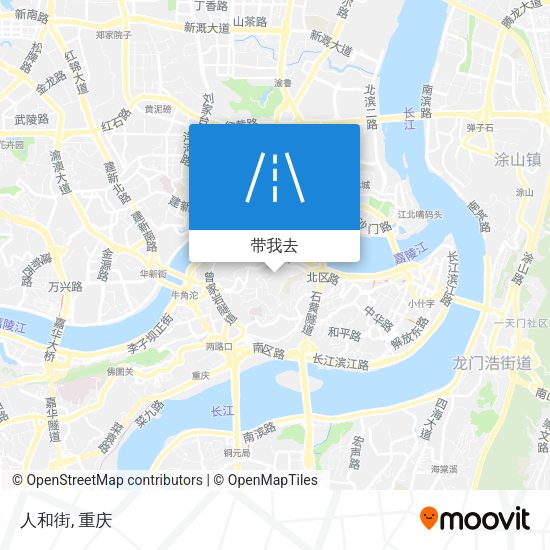 人和街地图