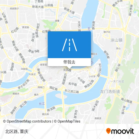 北区路地图