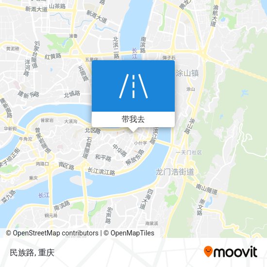 民族路地图