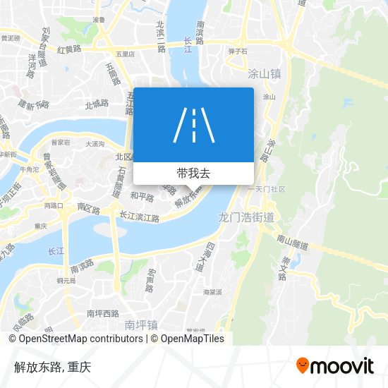 解放东路地图