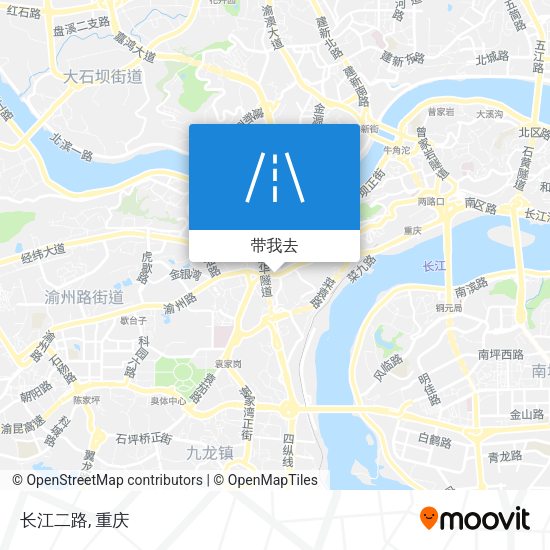 长江二路地图
