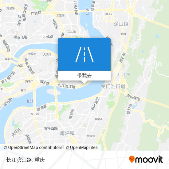 长江滨江路地图