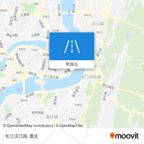 长江滨江路地图