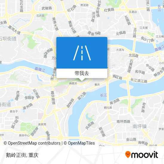 鹅岭正街地图