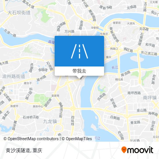 黄沙溪隧道地图