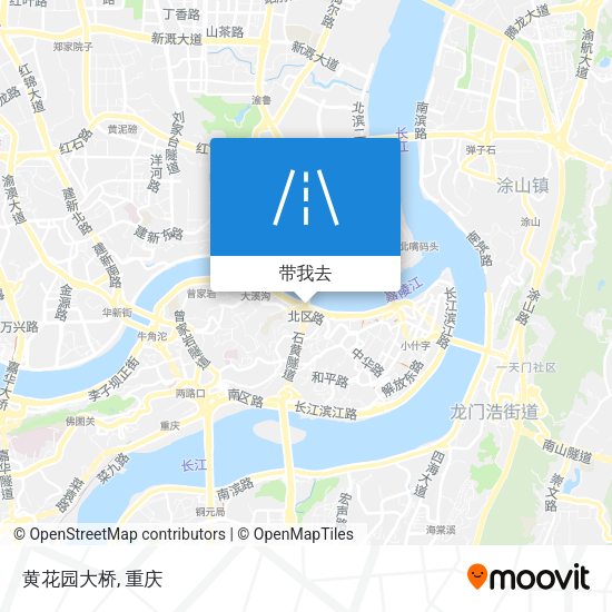 黄花园大桥地图