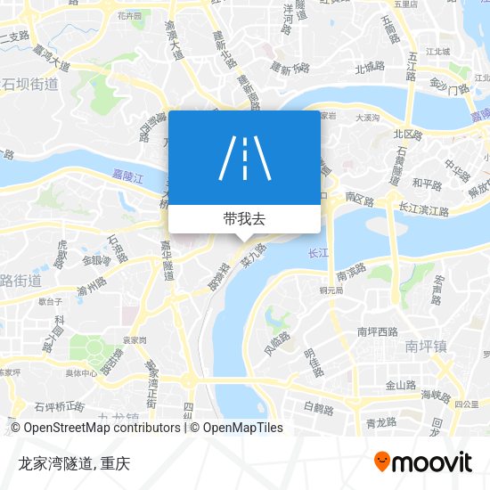 龙家湾隧道地图
