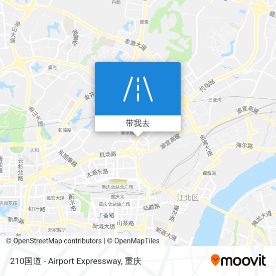 210国道 - Airport Expressway地图