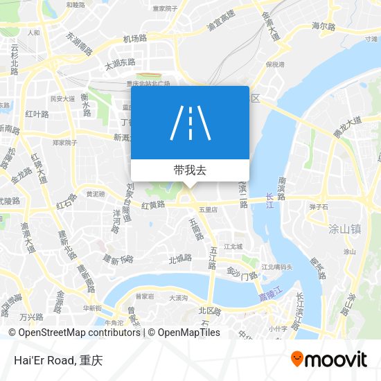 Hai'Er Road地图
