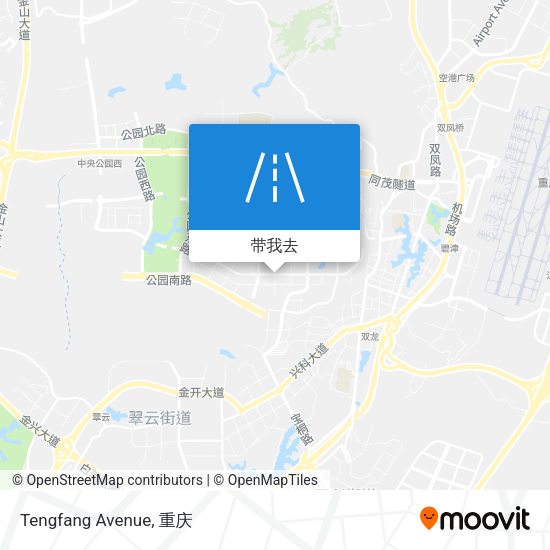 Tengfang Avenue地图