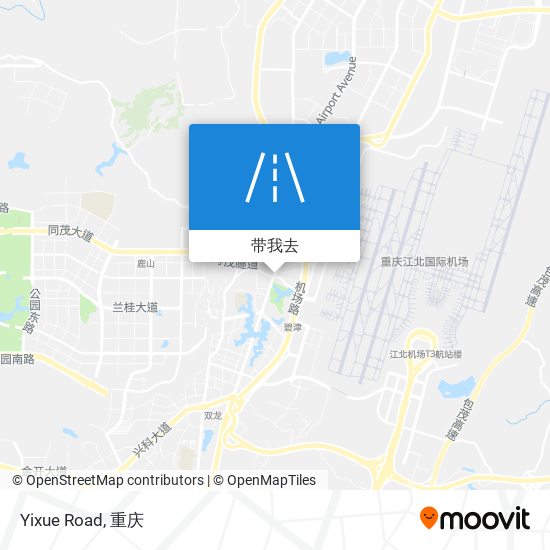 Yixue Road地图