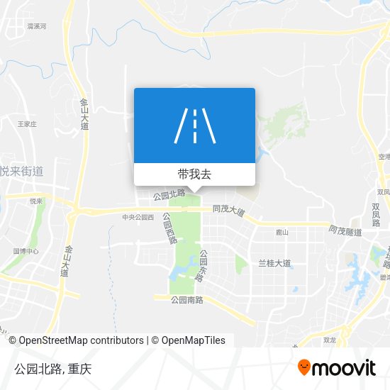 公园北路地图