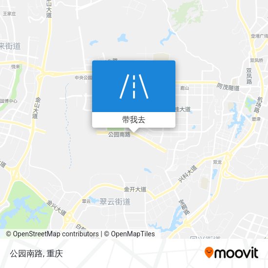 公园南路地图