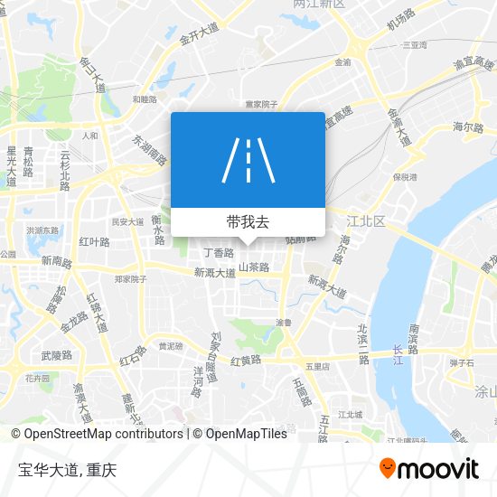 宝华大道地图