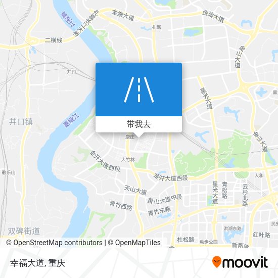 幸福大道地图