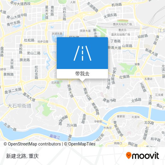新建北路地图