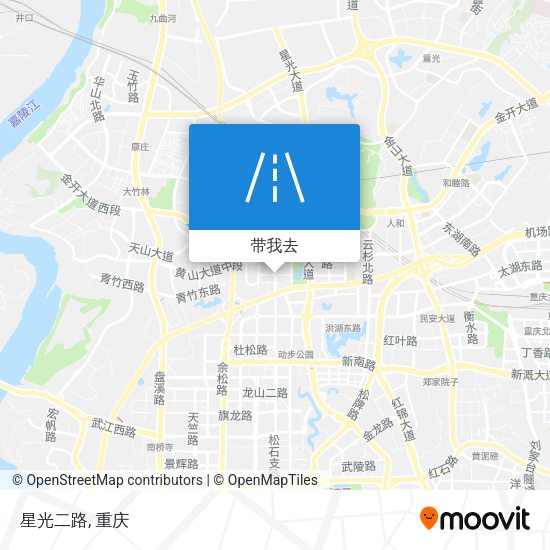 星光二路地图