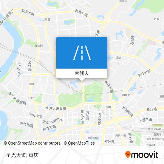 星光大道地图