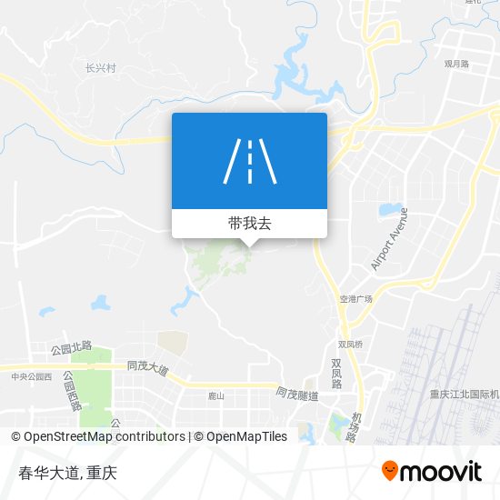 春华大道地图
