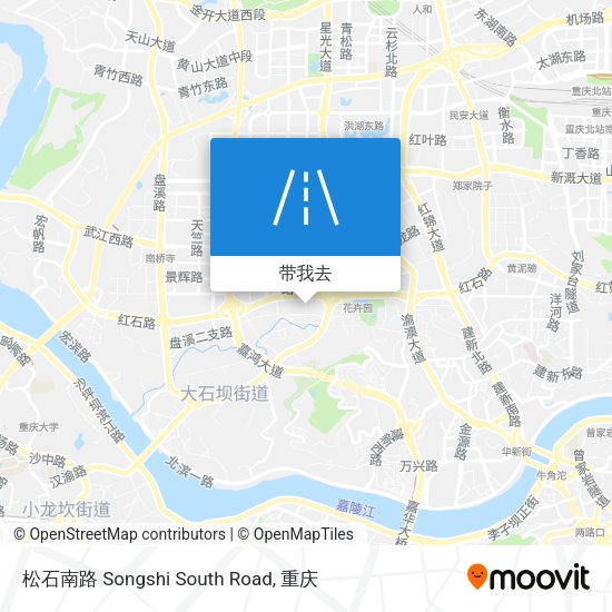 松石南路 Songshi South Road地图