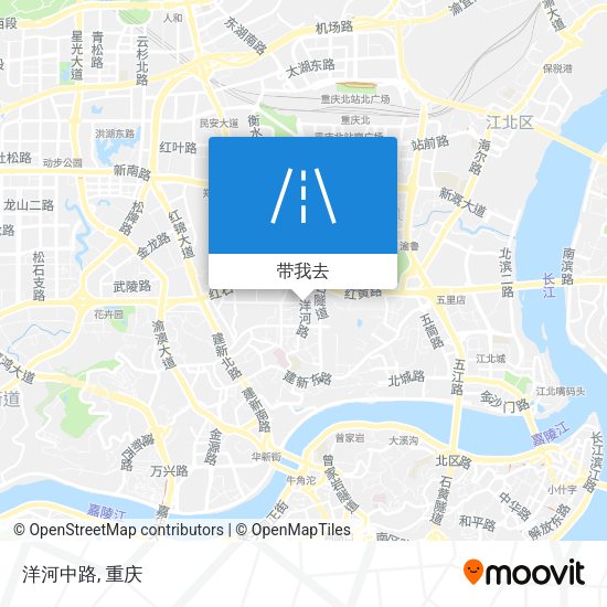 洋河中路地图