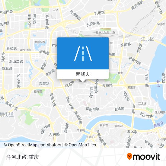 洋河北路地图