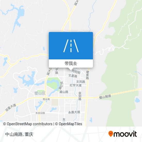 中山南路地图