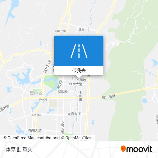 体育巷地图