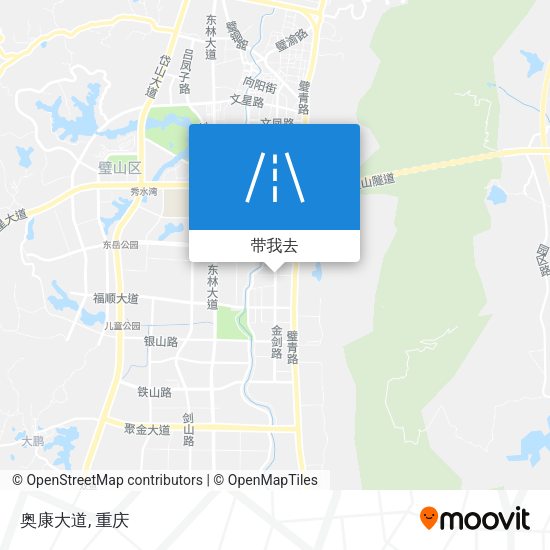 奥康大道地图