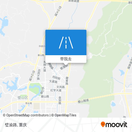 璧渝路地图