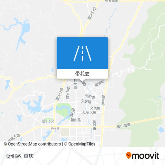 璧铜路地图