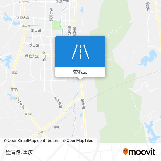 璧青路地图