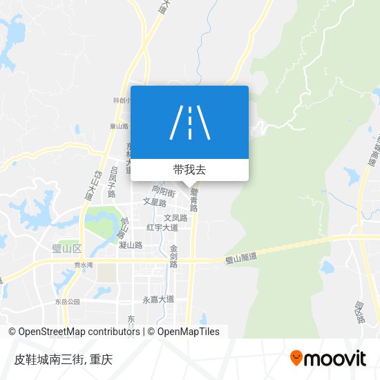 皮鞋城南三街地图