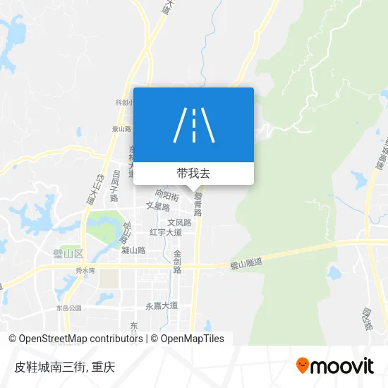皮鞋城南三街地图