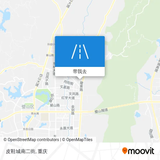 皮鞋城南二街地图