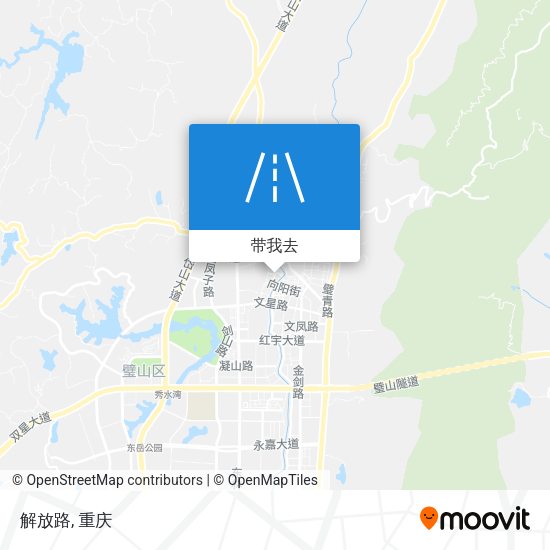 解放路地图
