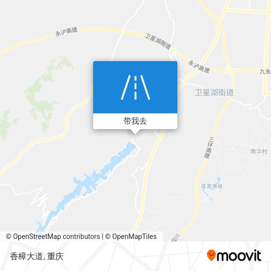 香樟大道地图