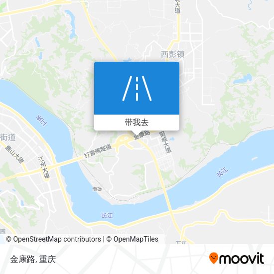 金康路地图
