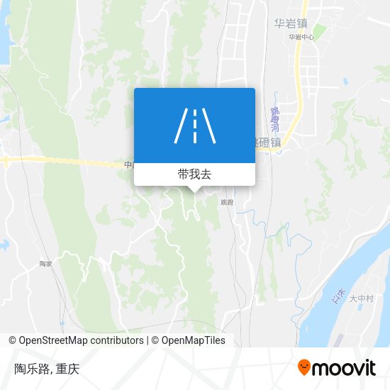 陶乐路地图