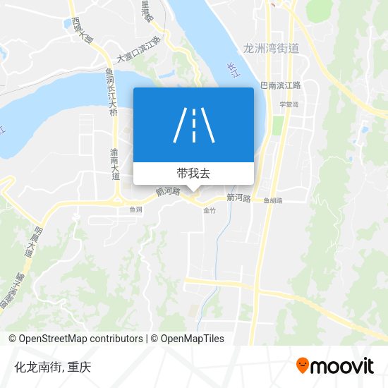 化龙南街地图