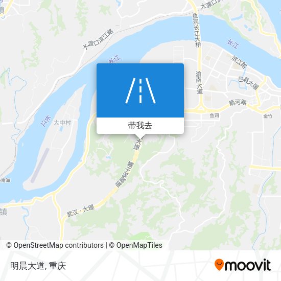 明晨大道地图