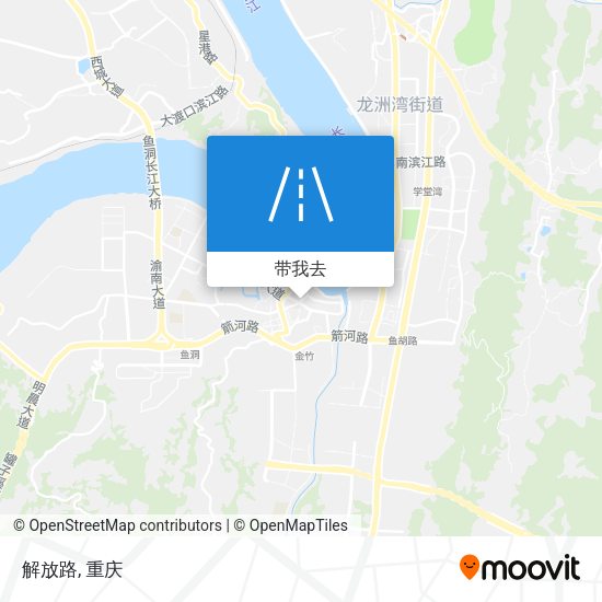 解放路地图