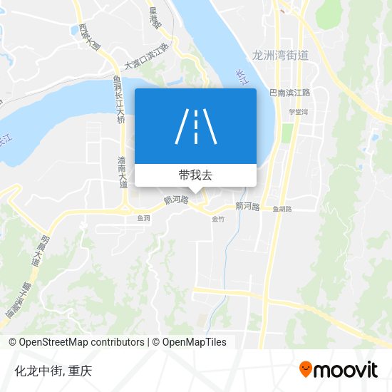 化龙中街地图